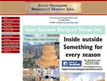 Tablet Screenshot of 4seasonsonline.com